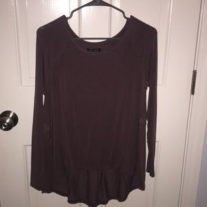 Deep purple, soft and sexy size small long sleeve